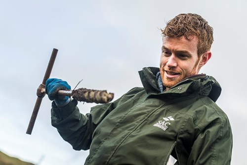 Seamus Murphy soil sampling