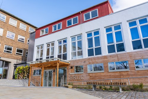 SRUC Edinburgh campus quad